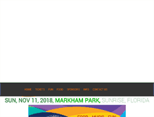 Tablet Screenshot of jerkfestival.com